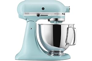 KitchenAid Artisan Series 5 Quart Tilt Head Stand Mixer with Pouring Shield...