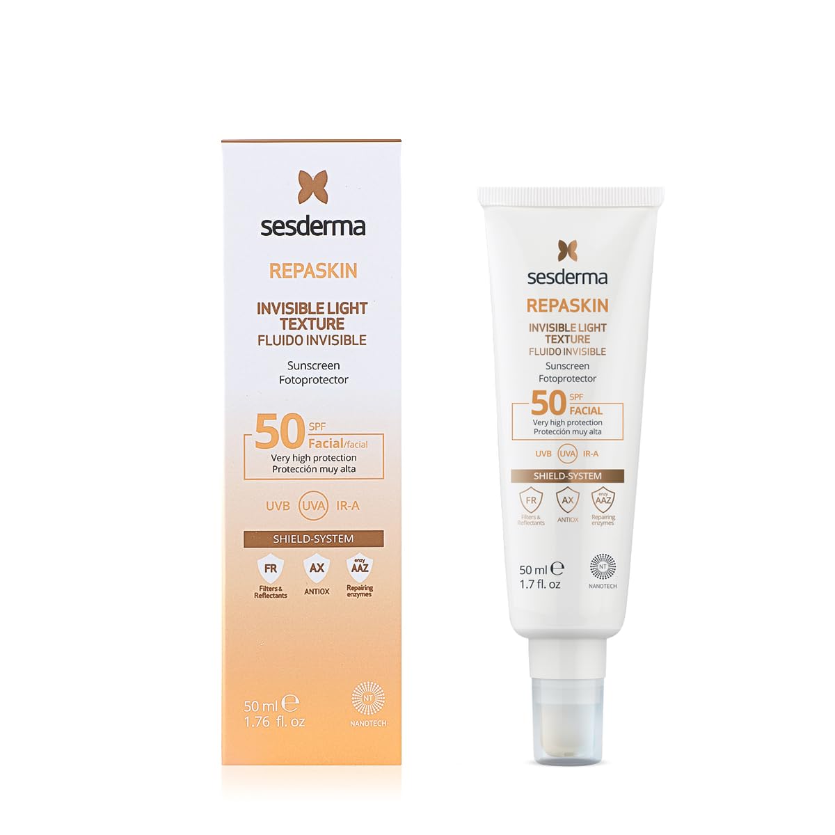 Sesderma REPASKIN Invisible Fluid SPF50