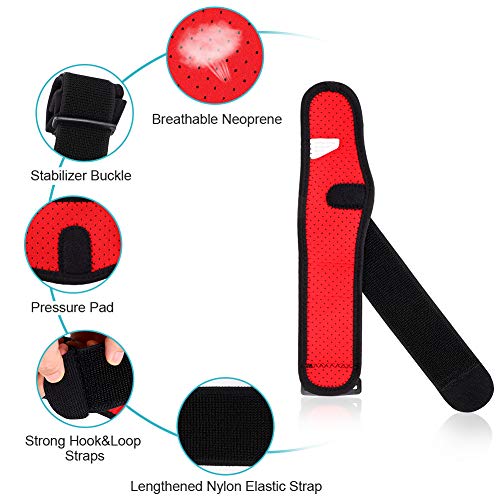 Gomitiere Elastica per Epicondilite - Allevia il Dolore e Fornisce Supporto - Ideale per Attività Sportive - immagine 5
