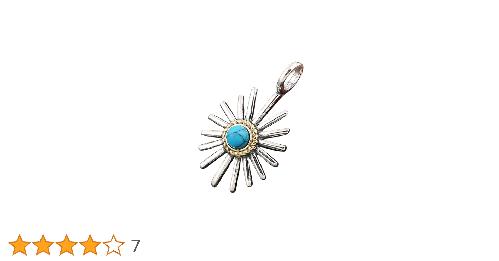 Amazon.co.jp: [ゴロクロ] 925 シルバー製 銀 金縄 ターコイズ TQ ウニ