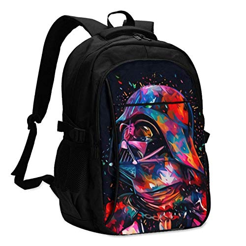 Darth Vader Star Wars Mochila para portátil Anti Theft Water Resistant Durable Bolsa