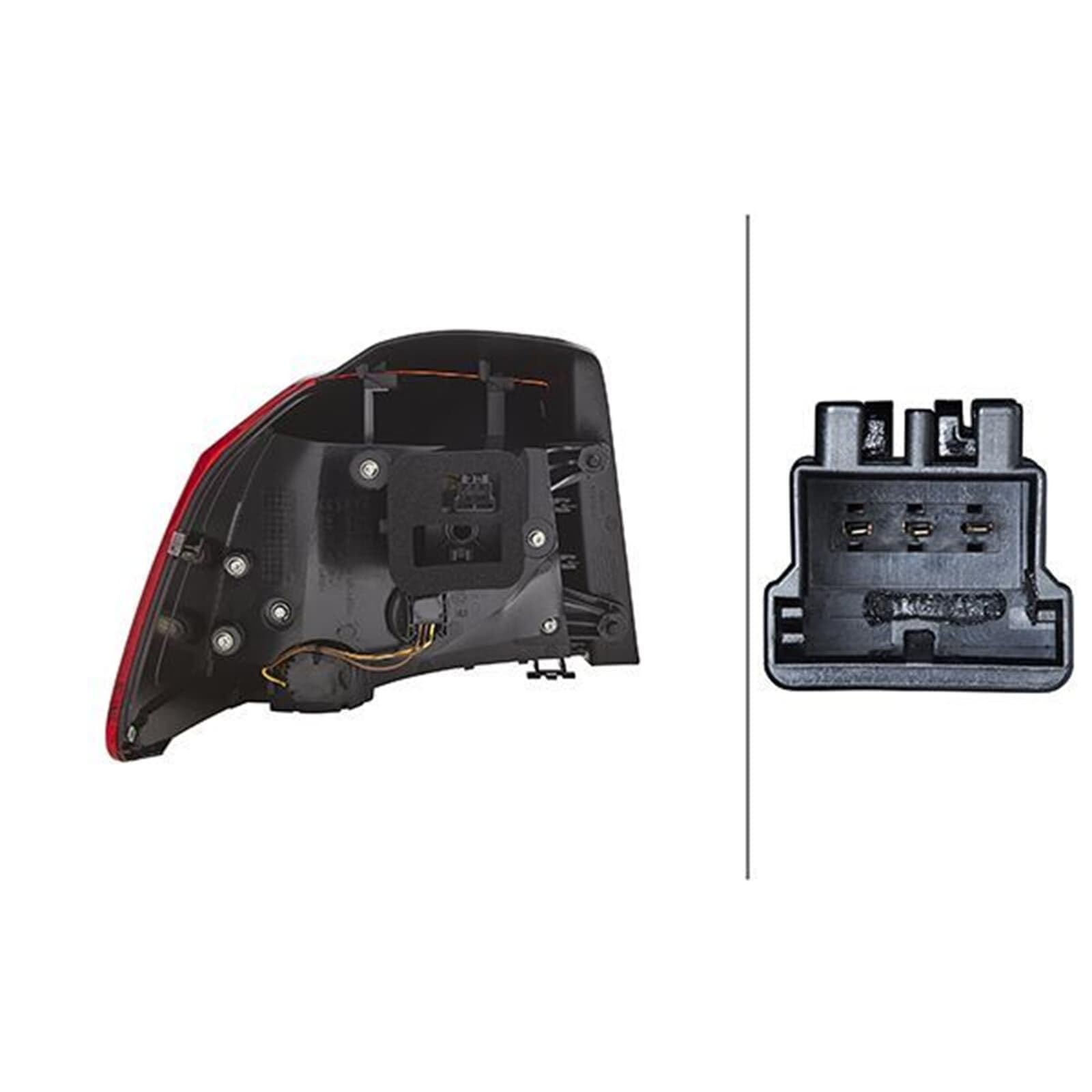 HELLA 2SD 010 408-081 Rückleuchte - LED - äusserer Teil - VW Golf VI (5K1)