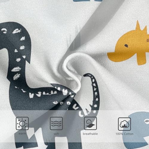 Wusikd Dinosaurs Boys' Underwear Cotton Leaves Boys Briefs Soft Toddler Underwear 2T3