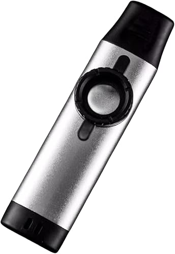 INGPARTNER Kazoo de metal, kazoos para adultos y niños amantes de la música, mini instrumentos musicales fáciles de aprender, kazoo profesional,