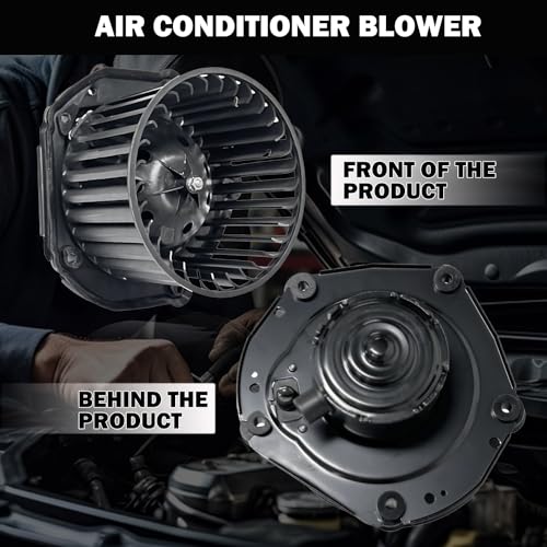 Image of Front 700100 AC Heater Blower Motor Fan Fit for Chevy for GMC K1500 K2500 C1500 C2500 C3500 Suburban Tahoe for Cadillac Escalade 19131213, 52498884, 615-00558, 35282, BM0149C, PM149