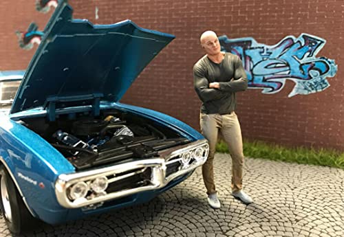 Figura de Resina Modern Civilian Man 1:35 sin armar miniatura 3