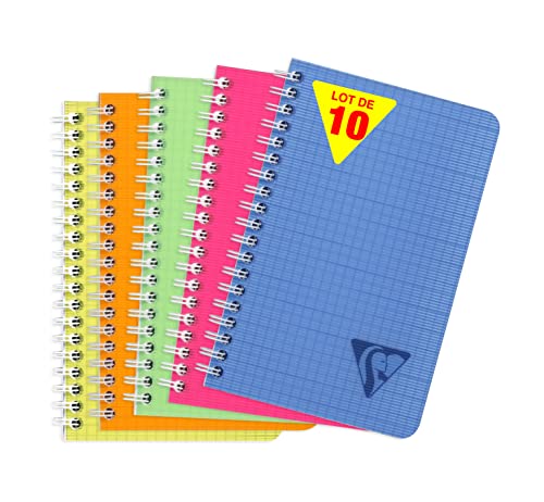 Carnet à spirale Clairefontaine pour organiser vos projets et notes de bureau