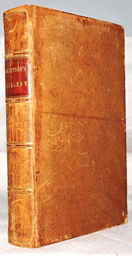 The history of the reign of Emperor Charles V,:... B00086TFAM Book Cover