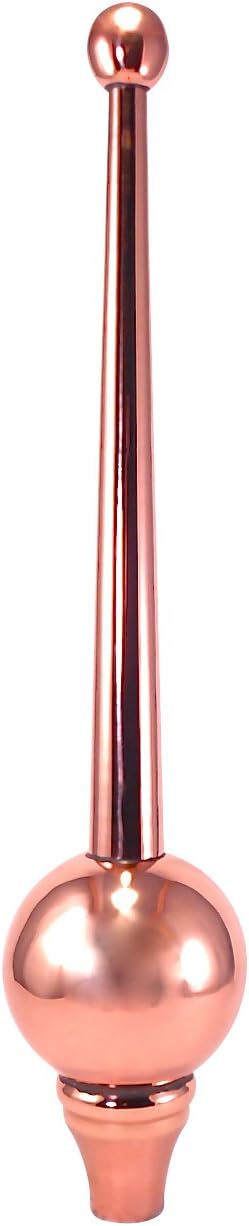 Small Bostonian Finial- Copper Polished