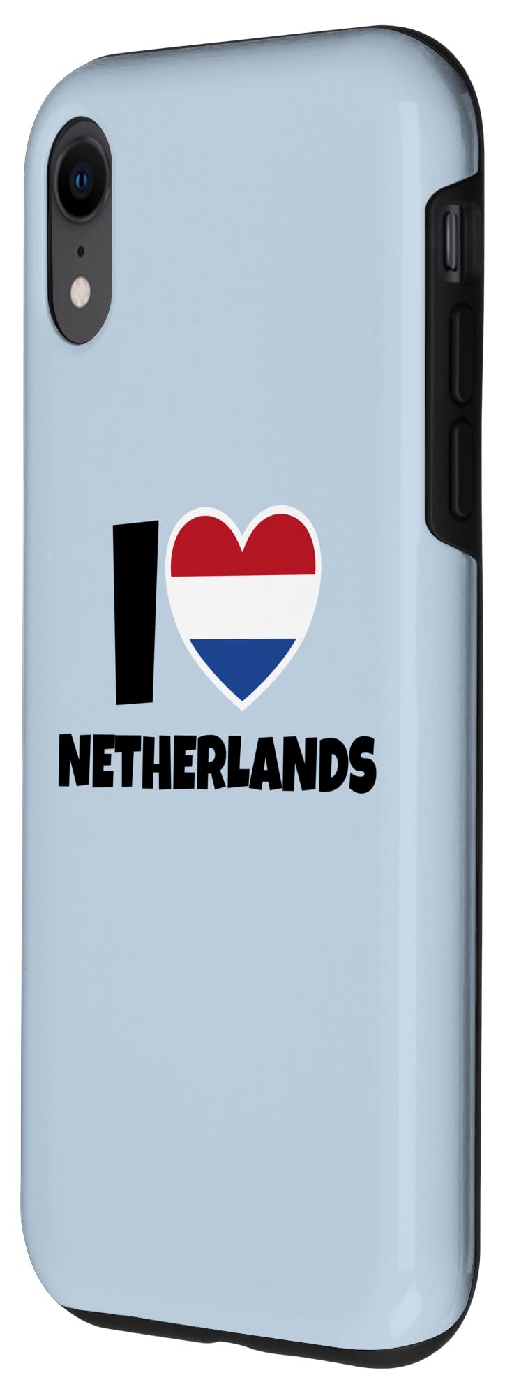 iPhone XR I Love Netherlands with Nederland Holland Flag and Heart Case - Image 2