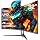 CRUA 32" Curved Gaming Monitor, 4k UHD(3840 * 2160P) VA Screen, 1500R, 144Hz/160Hz Computer Moniter, Supports AMD Freesync, 1