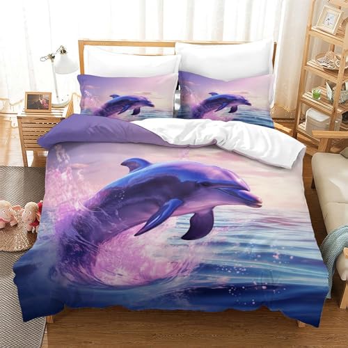 Housse de couette dauphin de qualité supérieure en microfibre super douce - 3