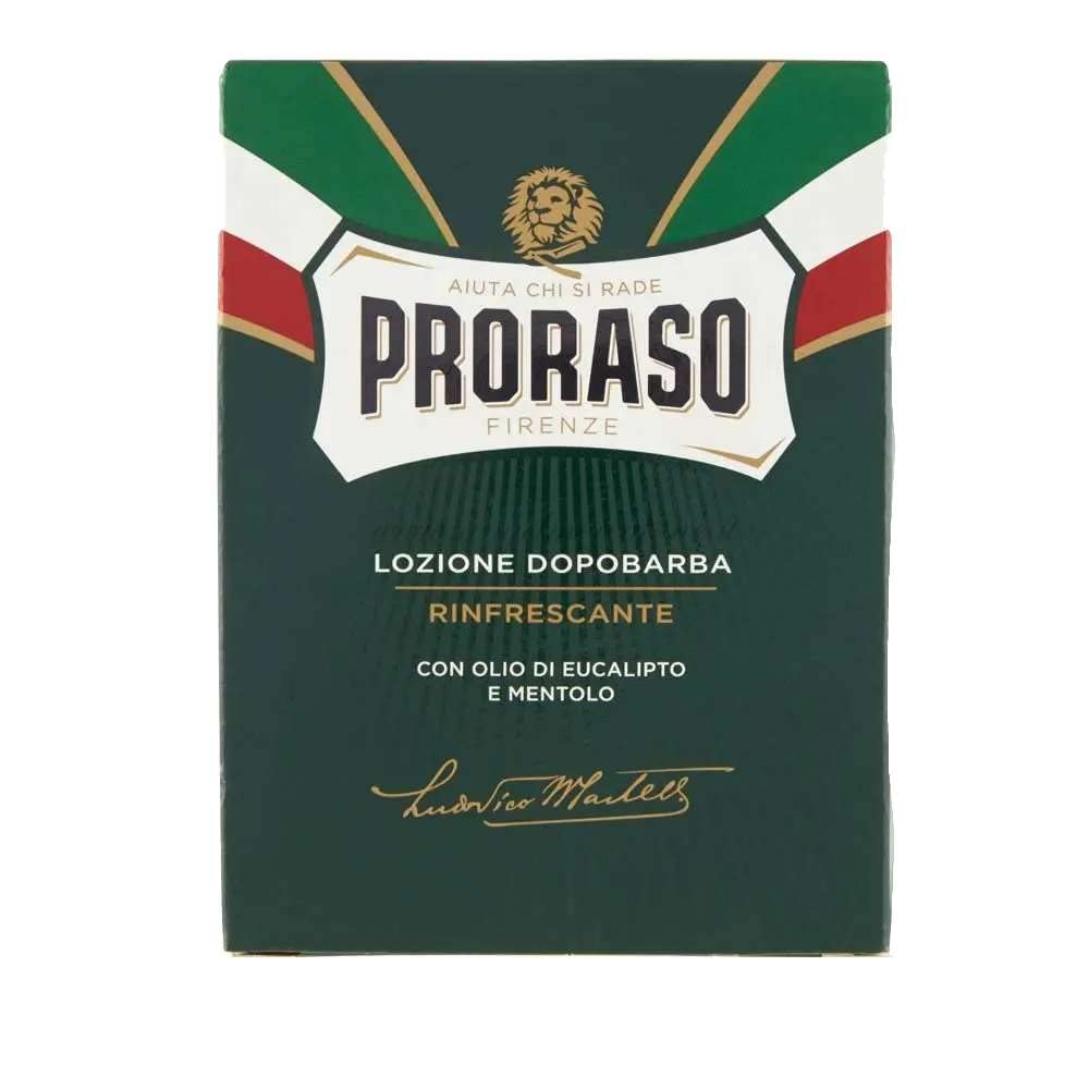 Proraso Lozione Dopobarba Rinfrescante Con Olio Di Eucalipto E Mentolo 100ml