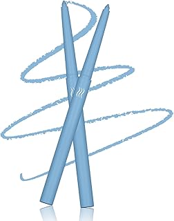 Lápiz delineador de ojos azul impermeable ret...