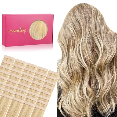 Image of WENNALIFE 40PCS Tape in Hair 16 /22