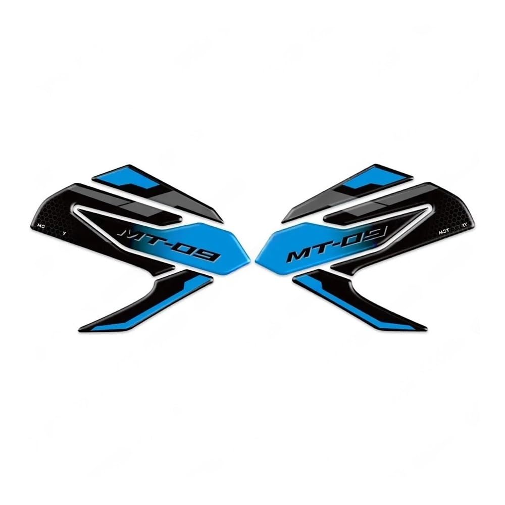 Motorcycle Fuel Tank Protector Motorcycle Tank Fuel Stickers Decals for Mt09 MT-09 MT 09 2025 2024(B)