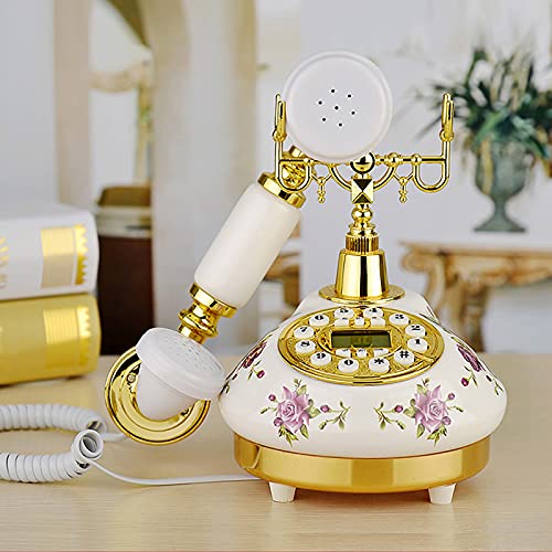 Teléfono Antiguo de Cerámica Retro Vintage Cedilis miniatura 3