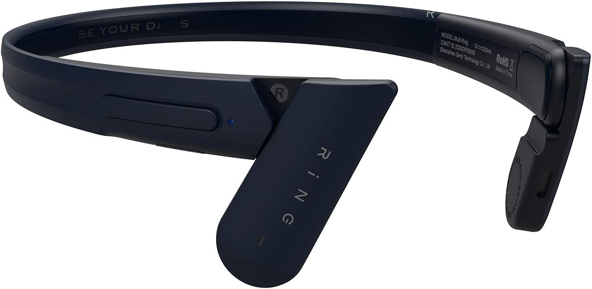 Amazon.co.jp Mu6 Ring ワイヤレスイヤホン 耳を塞がないイヤホン オープンイヤー式ヘッドセット 空気伝導イヤースピーカー 開放型 耳掛け式 外音取込み 内蔵マイク 通話 Amazon.co.jp Mu6 Ring ワイヤレスイヤホン 耳を塞がないイヤホン オープンイヤー式ヘッドセット 空気伝導イヤースピーカー 開放型 耳掛け式 外音取込み 内蔵マイク 通話
