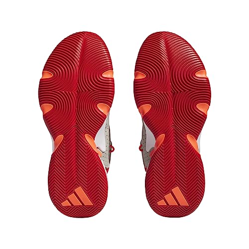 adidas Dropset Tênis masculino, Metal Cinza Carbono Better Scarlet, 13.5 Women/12.5 Men