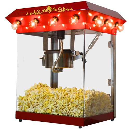 Paragon 8 oz Stainless Steel Commercial Popcorn Machine