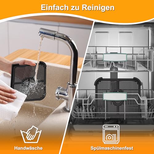 Osłona przeciw rozpryskom frytkownicy powietrznej do Ninja 10,4L AF500EU, 2 szt. Osłona przeciw rozpryskom frytkownicy powietrznej do Ninja Foodi Flexdrawer 10,4L