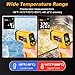 FKM Rechargeable Infrared Thermometer Gun Non-Contact Laser Thermometer Gun,High Precision,-58°F~1472°F,Digital IR Temperature Gun for Cooking,Griddle,Oven,Meat Food,HVAC,Automotive,Industrial Tools