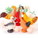 Rollenspiel: Kinder können das Spielzeug verwenden, um ihren eigenen Bauernhof zu bauen und die Rolle des Hofbesitzer zu spielen. Rollenspiele fördern die Fantasie, Kreativität und Kommunikationsfähigkeit der Kinder.