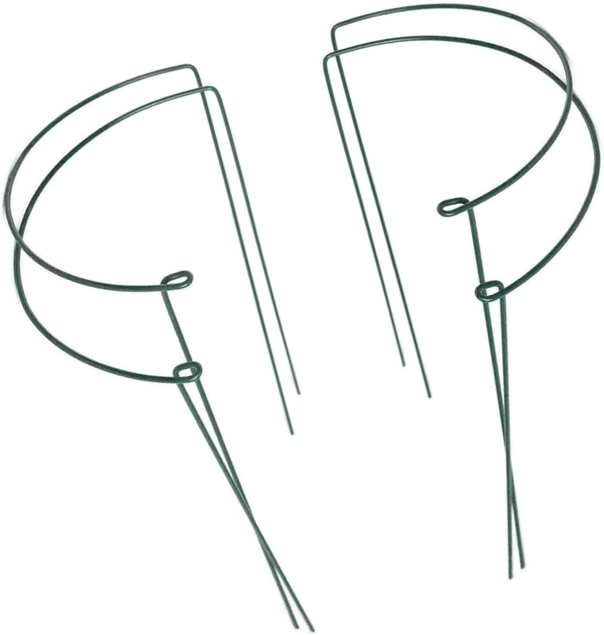 4PCS Plant Pile Frame Uprights Brackets for Maintaining Uprights Growing in Various Flower Brackets