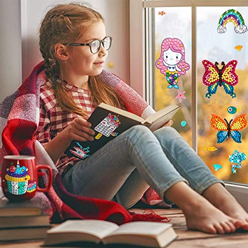 Set di adesivi per pittura con diamanti per