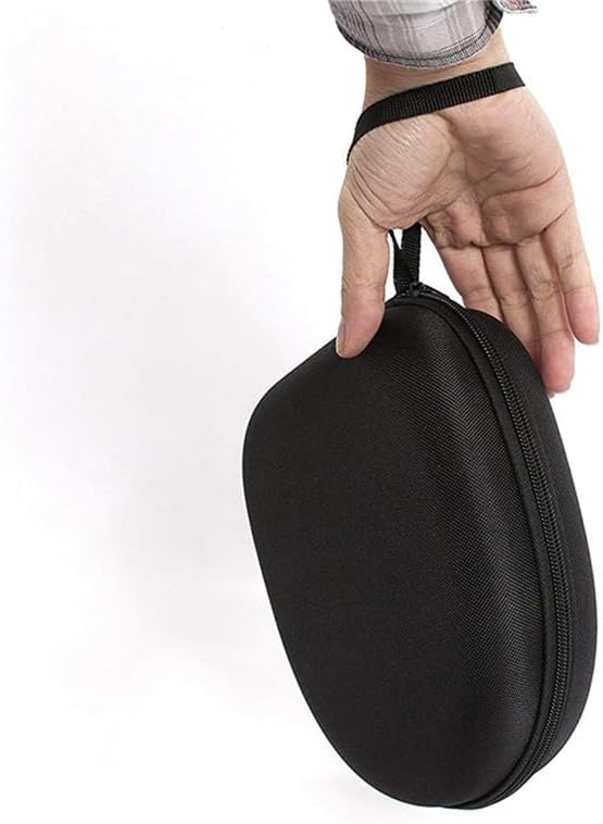 Miniatura 7 de Bolsa de almacenamiento de auriculares negro Auriculares universales Caja de transporte duro Caja de auriculares