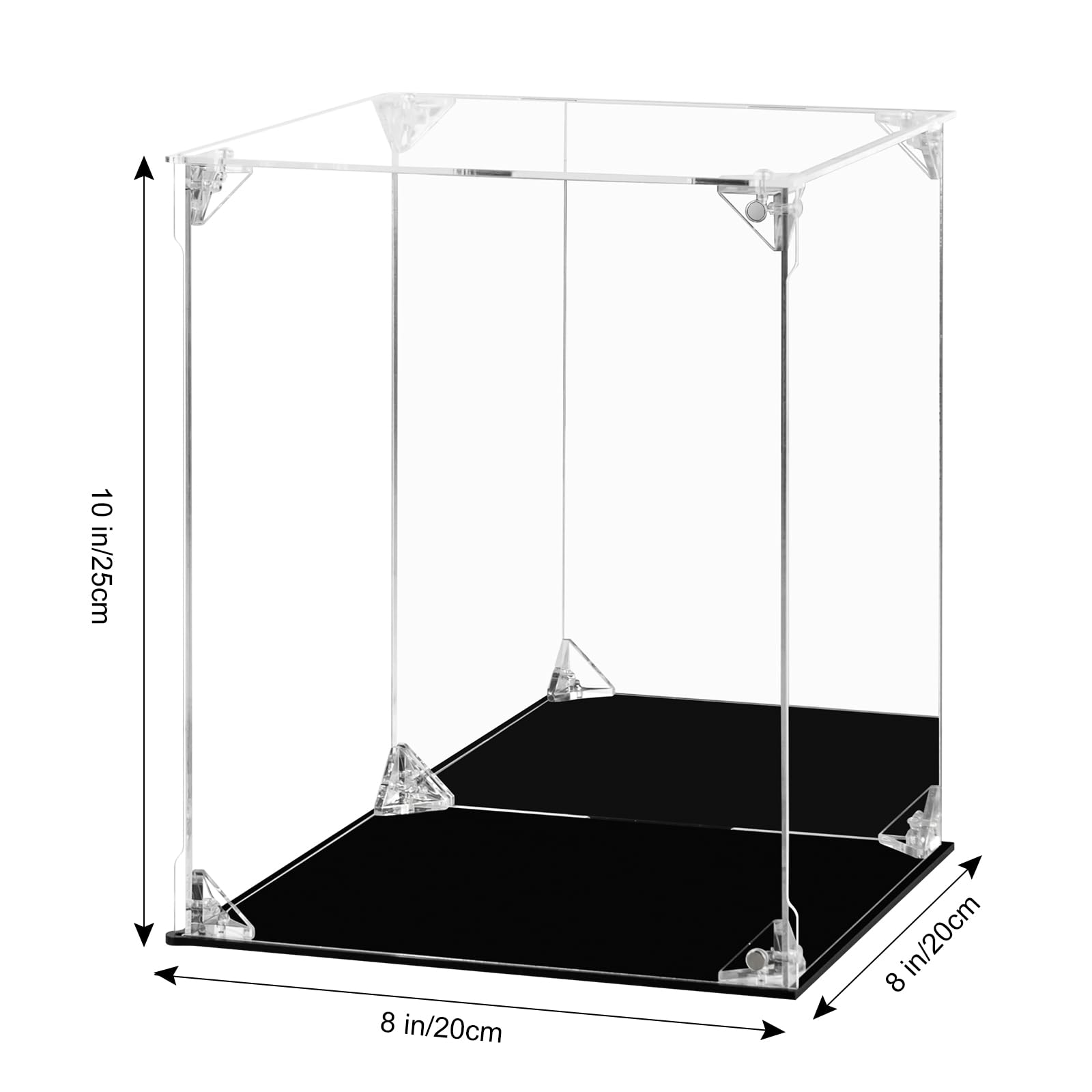 Amazon.co.jp: 11.8 x 7.9 x 7.9インチのディスプレイケース、収集品の