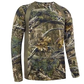 Mens-Camo-Hunting-Shirt-UPF-50-Sun-Protection-Quick-Dry-Camouflage-Shirt-with-Mesh-Panels-for-Deer-Turkey-Hunting