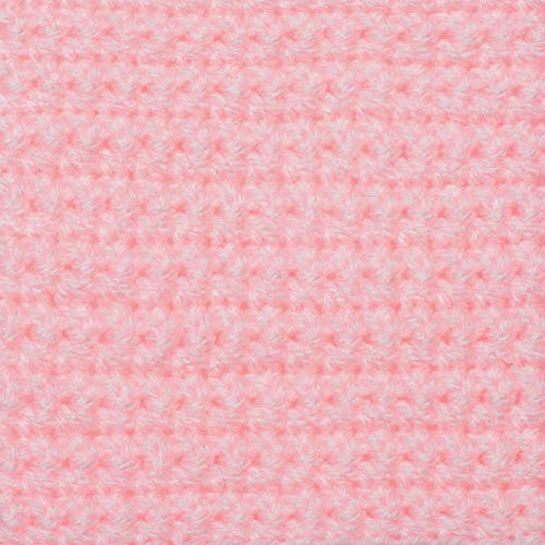 Image of RED HEART Super Saver 3-Pack yarn, BABY PINK 3 Pack