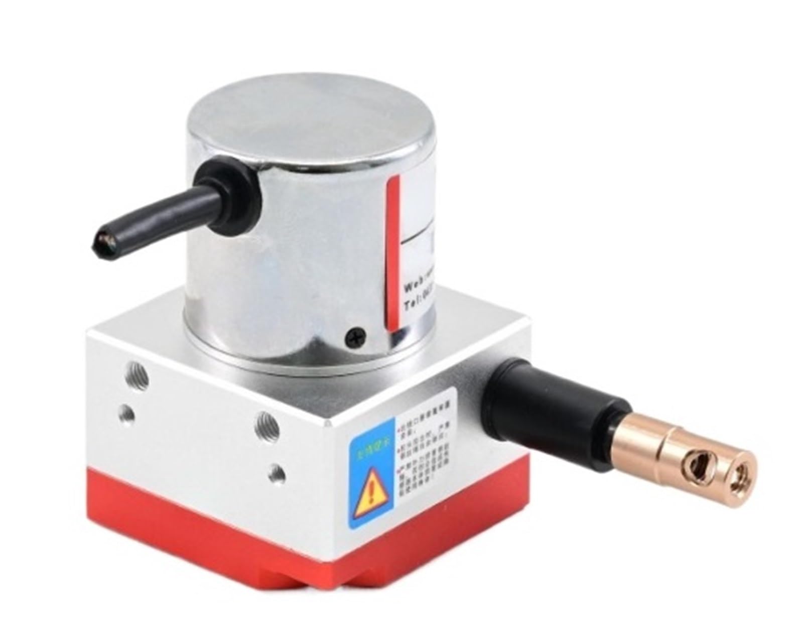 QfUxYYSLD Pull Rope Displacement Potentiometer with 1000mm Range Pull Cord Sensor (100-1000PPR)