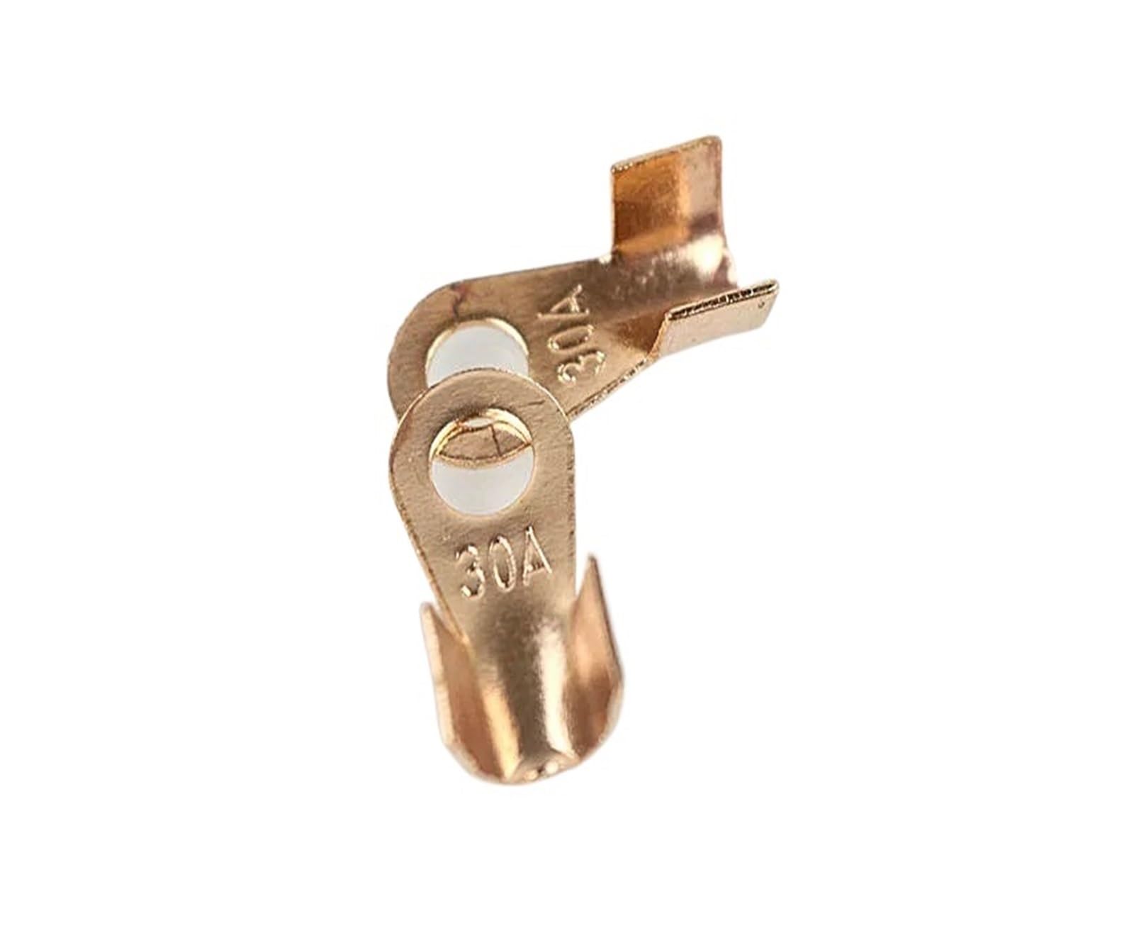 Terminal de cobre OT-30A de 6mm para reparar empalmes y evitar fallos de conexión