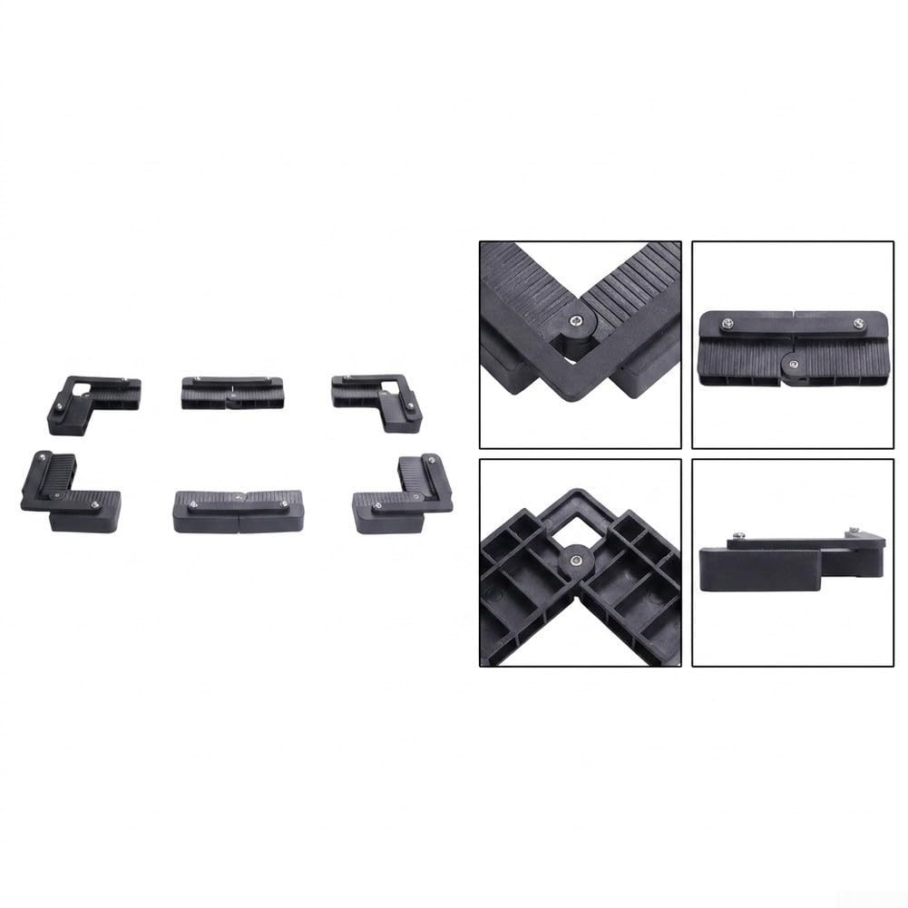 6pz Staffe Pannello per solare Flessibile per Barca 6pz Staffe