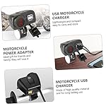 PACKOVE-1pc-Motorcycle-Charger-Motorcycle-USB-Charger-Time-Display-Phone-Charger-Motorcycle-Phone-Charger-Time-Display-USB-Charger-USB-Charger-for-Phone-Motorbike-Phone-Charger