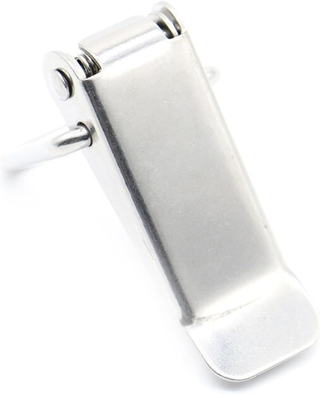 J105 Hardware Cabinet Boxes Spring Loaded Latch Catch Toggle Hasp 27 * 63 Iron Hasp for Sliding Door Simple Window Cabinet 1Pcs