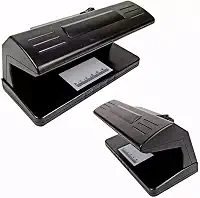 Detector Dinheiro Nota Falsa Luz Negra UV Identifica Cedula Fraude