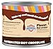 Crazy Cups Caffeinated Chocolate Souffle Hot Cocoa Mix - Premium Coffee Substitute, 12 Oz Canister for Hot Chocolate Lovers