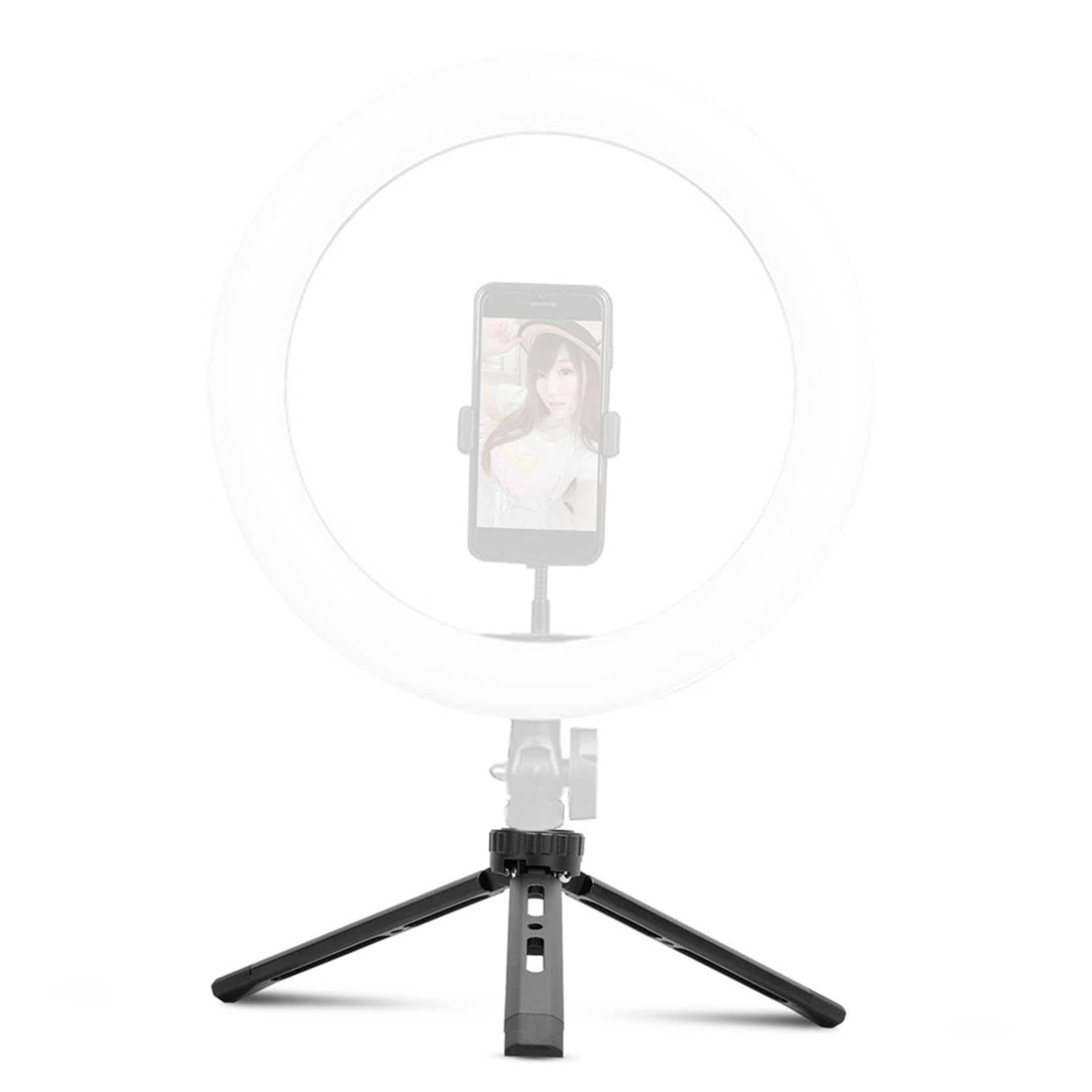 Trípode De Metal Plegable De Sobremesa para Cámara y Teléfono Trípode Ajustable Aleación De Aluminio con Montaje para Cámaras DSLR Sin Espejo