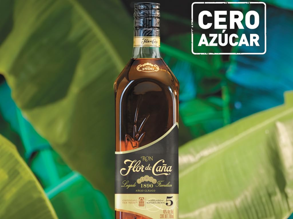 Ron Flor de Caña 5 años, 1 botella 70 cl — view 4