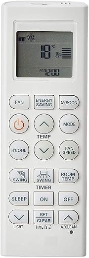Woniry Air Conditioner Remote Control Compatible for LG AKB73975614 Split AC Remote (36 I)