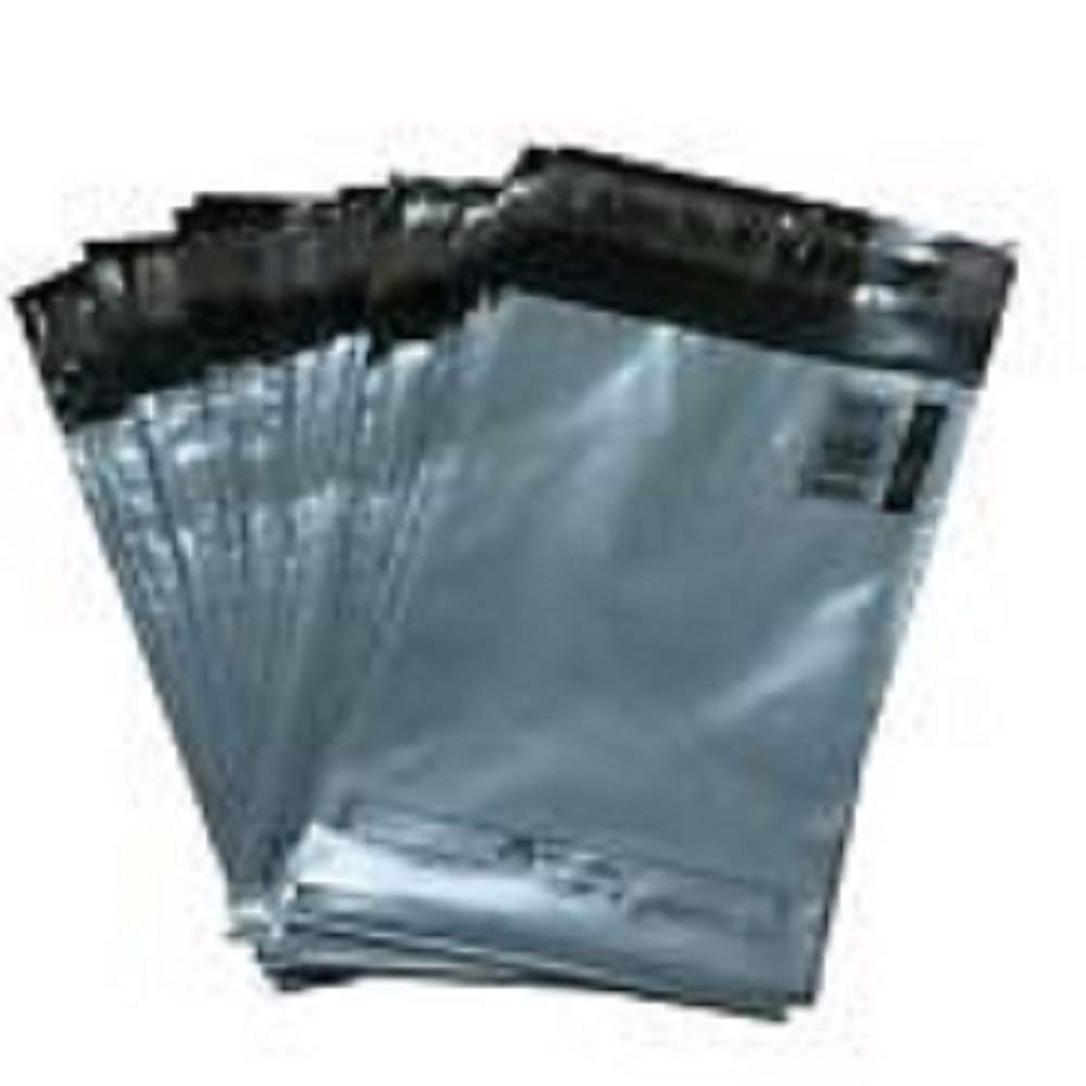 10"x14" Inches Medium Large Sizes Big Parcel Bags Trendwearz Mailing Poly Postal Postage Self Sealing Grey Envelopes Mailers. Polythene Plastic Mail Sacks (10)