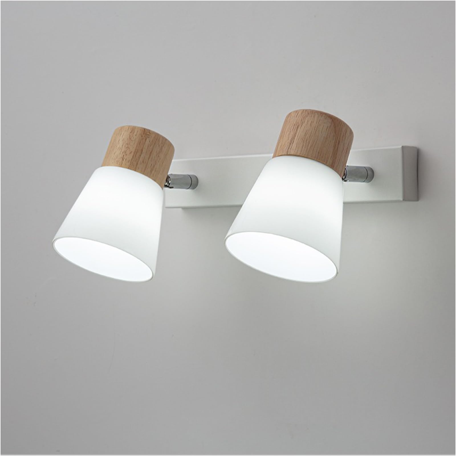 SXSCARKX Rotatable E27 Wall Lamps for Bedroom & Living Room - Stylish Bedside Sconces, Decorative Aisle Lighting, Modern Design Home Decor