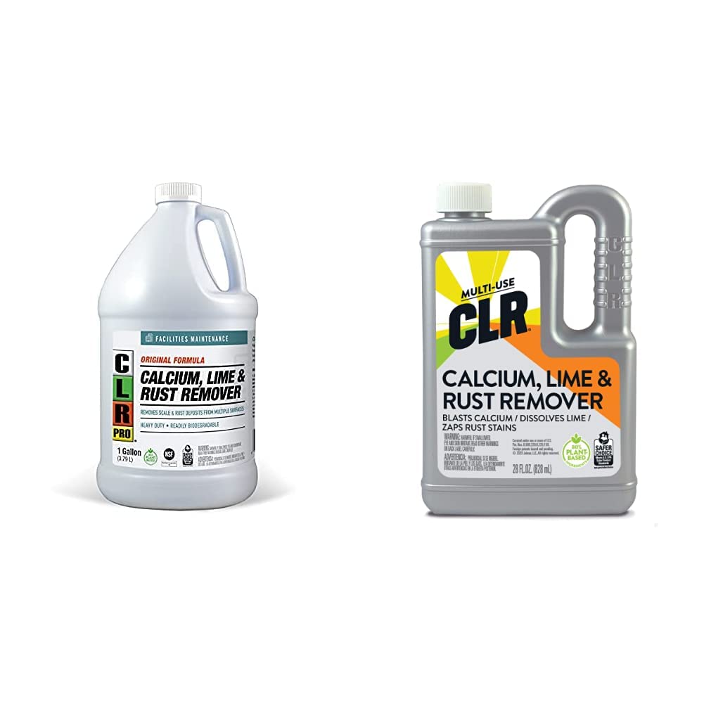 Buy CLR PRO Calcium, Lime and Rust Remover, 1 Gallon Bottle & Calcium