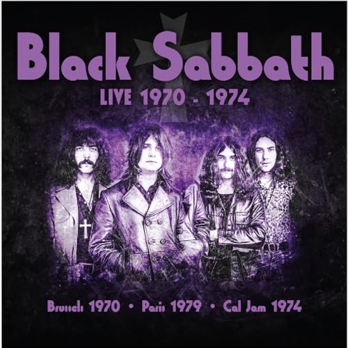 Album Art for LIVE 1970 - 1974 (4LP + 40PG BOOK) by Black Sabbath
