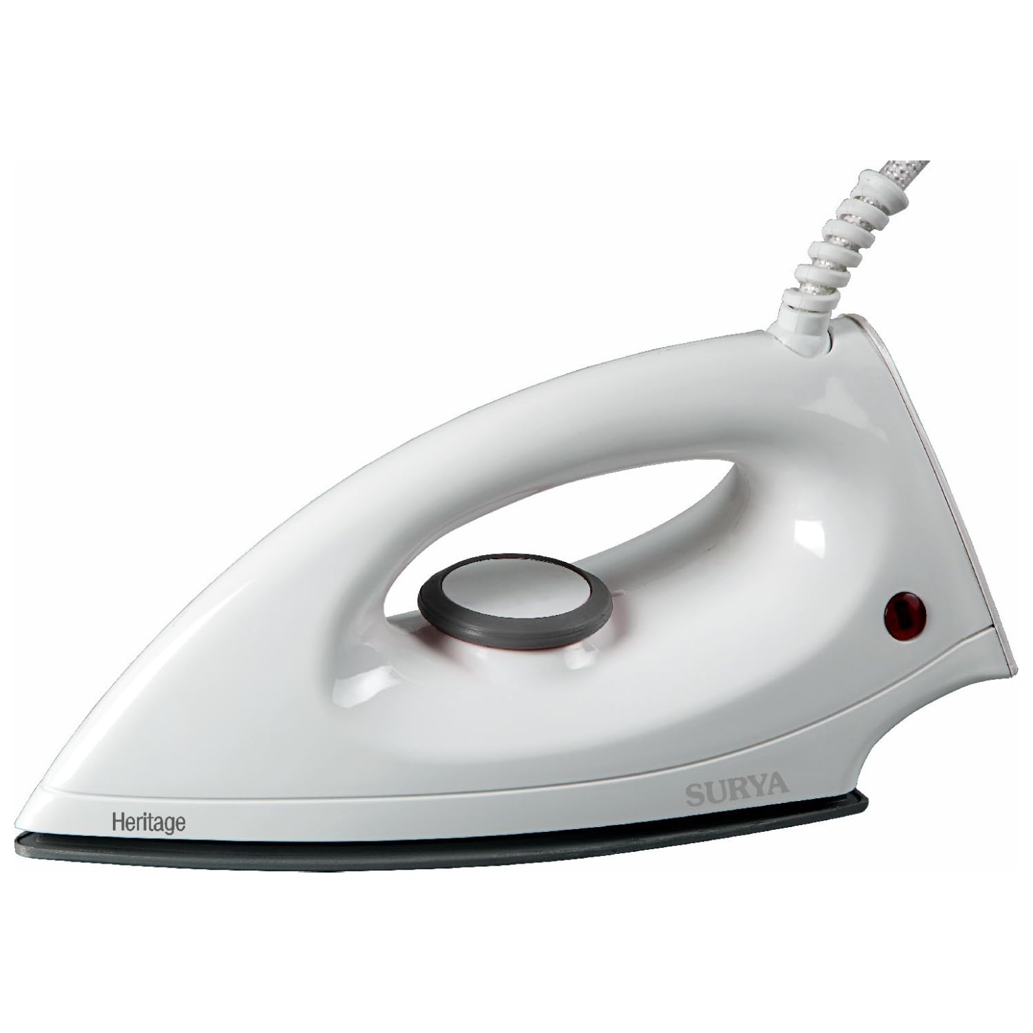 SURYA ROSHNI HERITAGE 1000W Dry Iron | Alloy Aluminium Sole Plate | Premium Non-Stick Coating | 360° Swivel Cord | Cool Touch Handle | Easy Grip Temperature Dial | 2 Years Warranty-image-21