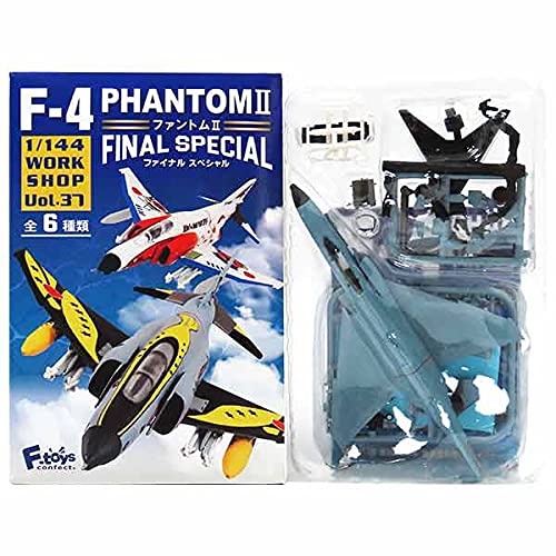 (1) F-Toys 1/144 F-4 Phantom ll Final Special F-4 Phantom ll Flight Development Laboratory Single Item