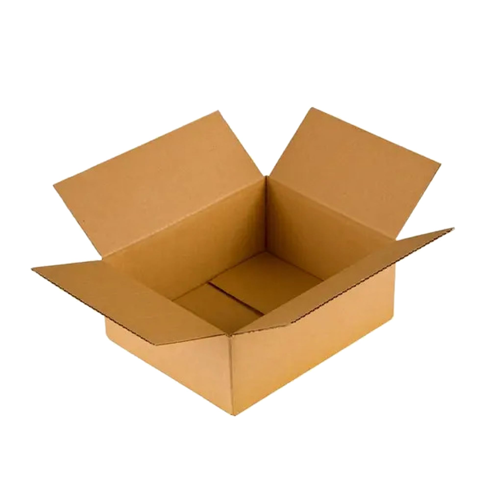 Faltkarton 300x200x80 mm | 1-wellig B-Welle Versandkarton Klein für DHL Päckchen S | DPD S | GLS S | Hermes S Paket | Verpackungskarton Kartons E-Commerce, small business Paket Karton (100 Stück)